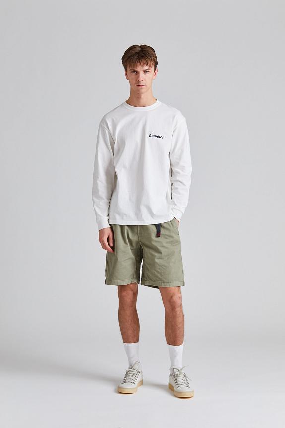 Gramicci Geared Up L/S Tee White